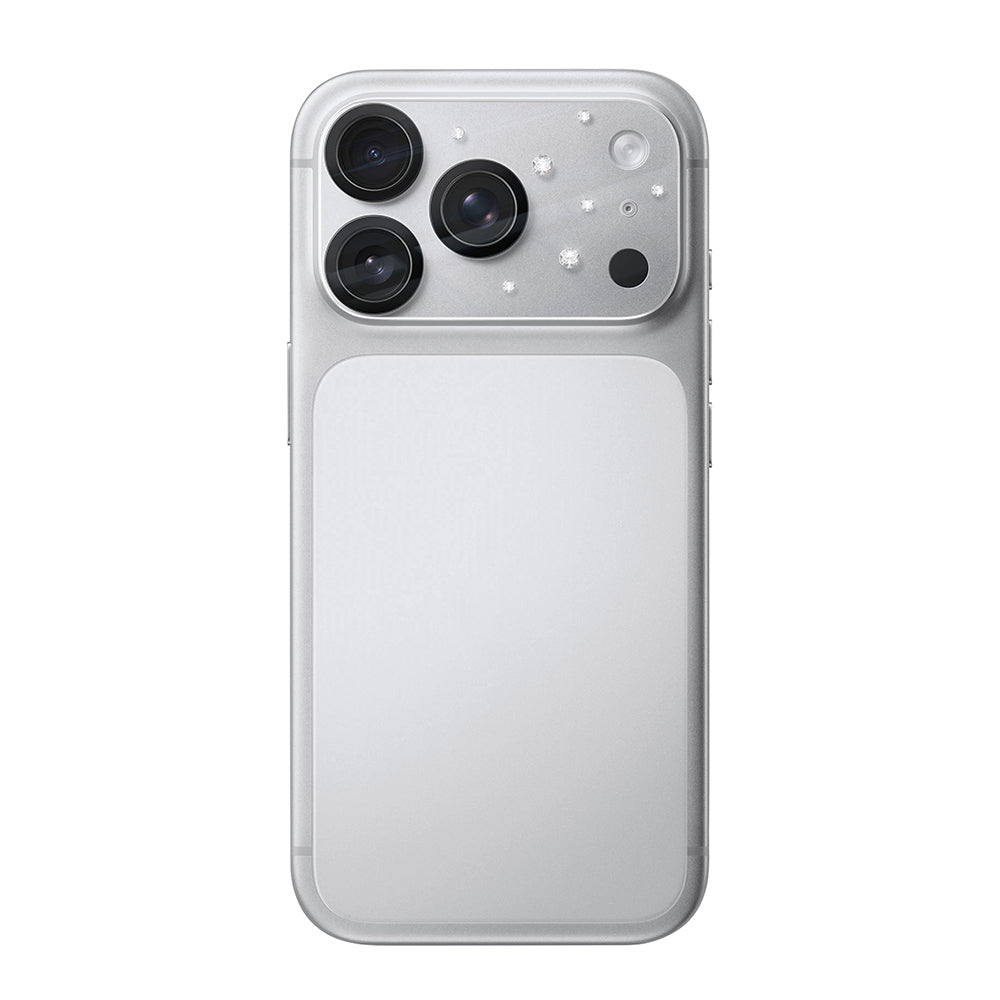 Apple iPhone 17 Pro Pynana Diamond Sky Serisi Taşlı Kamera Lens Koruyucu - Görsel 2