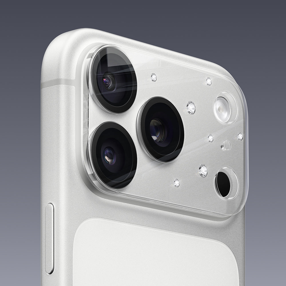 Apple iPhone 17 Pro Pynana Diamond Sky Serisi Taşlı Kamera Lens Koruyucu - Görsel 8