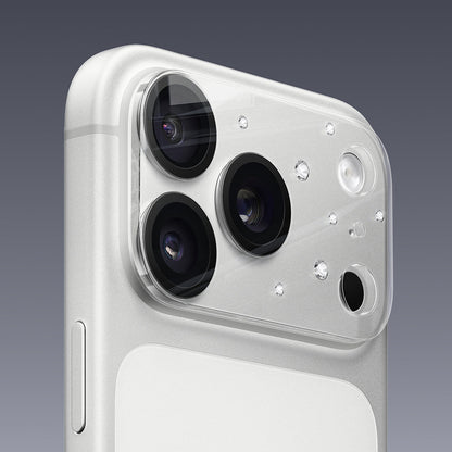 Apple iPhone 17 Pro Pynana Diamond Sky Serisi Taşlı Kamera Lens Koruyucu - Görsel 8
