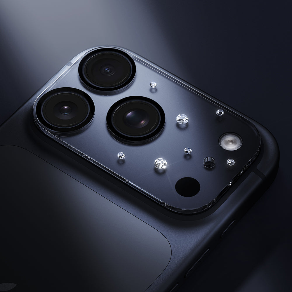 Apple iPhone 17 Pro Pynana Diamond Sky Serisi Taşlı Kamera Lens Koruyucu - Görsel 12