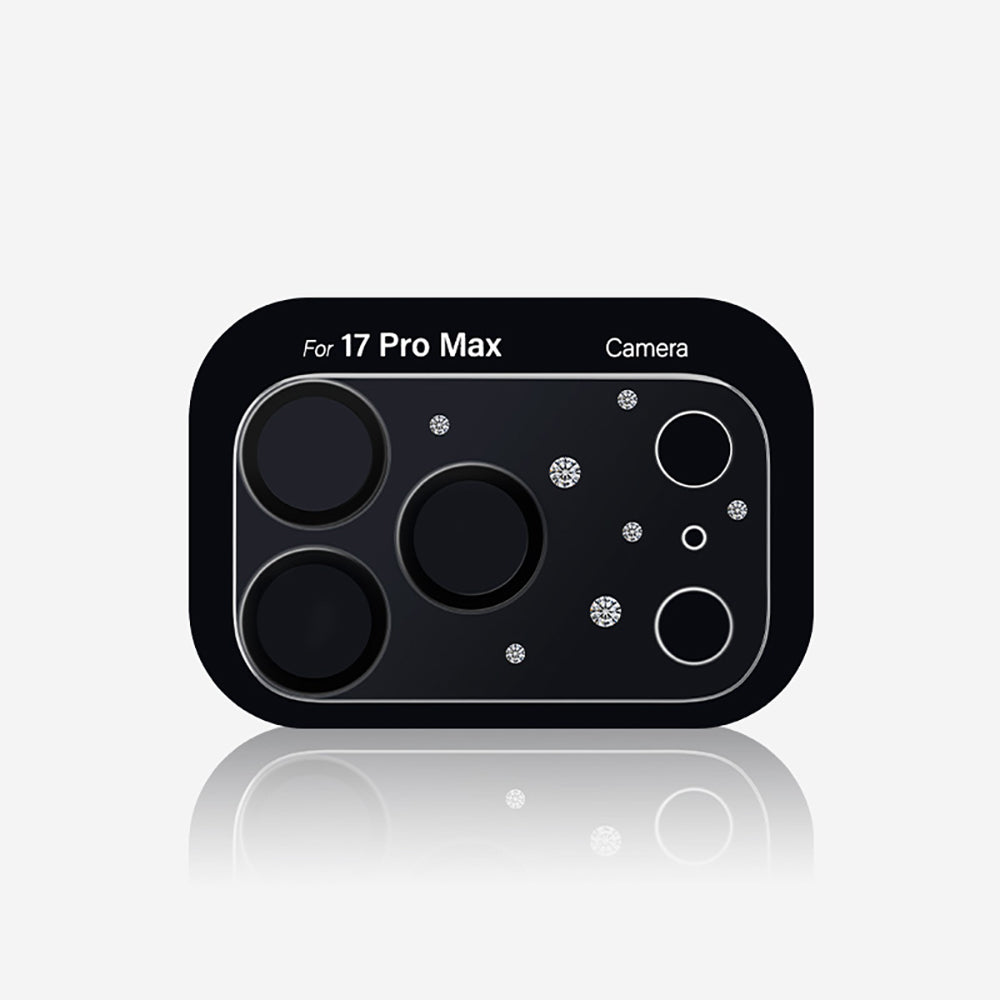 Apple iPhone 17 Pro Pynana Diamond Sky Serisi Taşlı Kamera Lens Koruyucu - Görsel 14