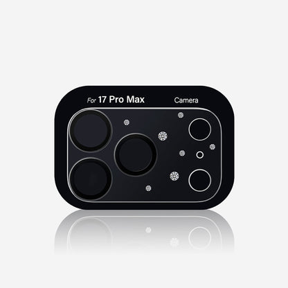 Apple iPhone 17 Pro Pynana Diamond Sky Serisi Taşlı Kamera Lens Koruyucu - Görsel 14
