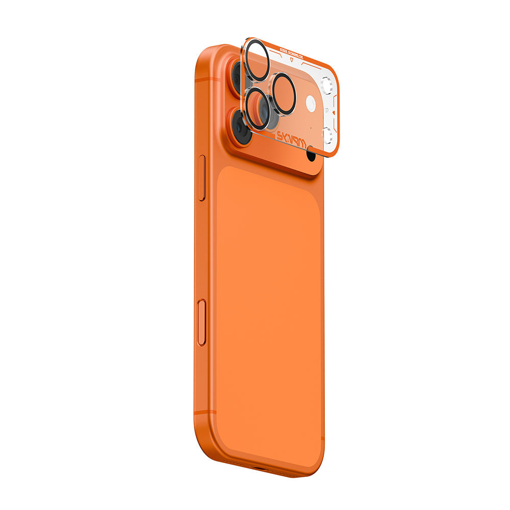 Apple iPhone 17 Pro Skinarma Magma Serisi Mat Kamera Lens Koruyucu - Görsel 3