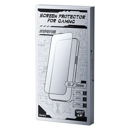 Apple iPhone 17E Benks Gaming Anti-Dust Toz Önleyici Mat Cam Ekran Koruyucu - Görsel 3
