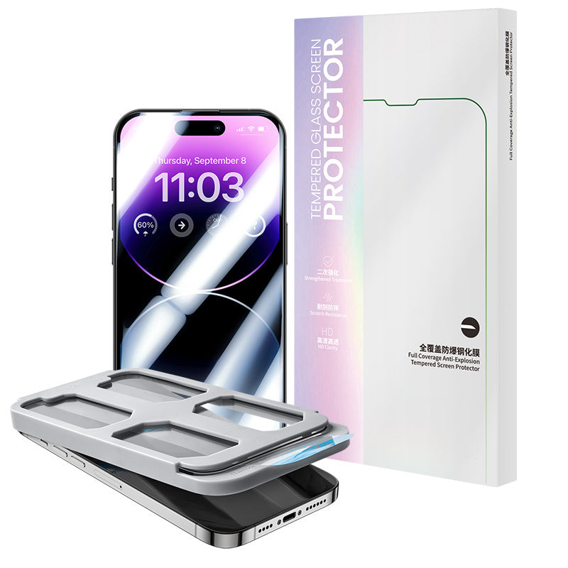 Apple iPhone 17E Benks V Pro Ultra Shield 0.3mm Ekran Koruyucu + Kolay Uygulama Aparatlı - Görsel 3