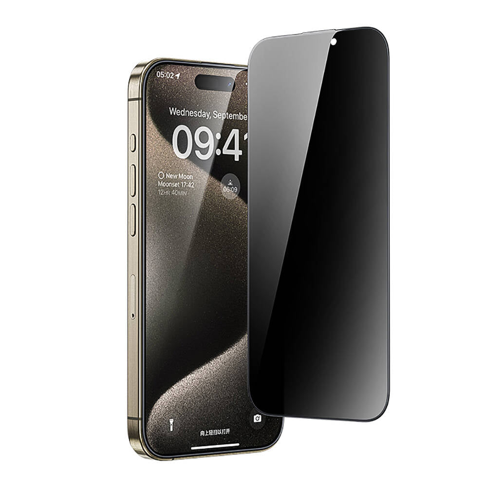 Apple iPhone 17E Casebang Privacy Hayalet Ekran Koruyucu + Kolay Uygulama Aparatı - Görsel 2