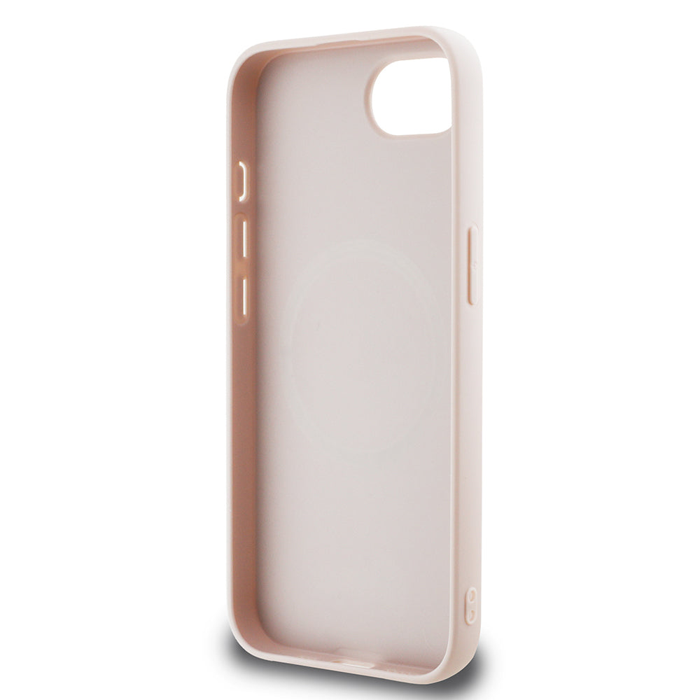 Apple iPhone 17E Kılıf Guess Orjinal Lisanslı 4G Desenli Script Metal Logolu Kapak - Görsel 14