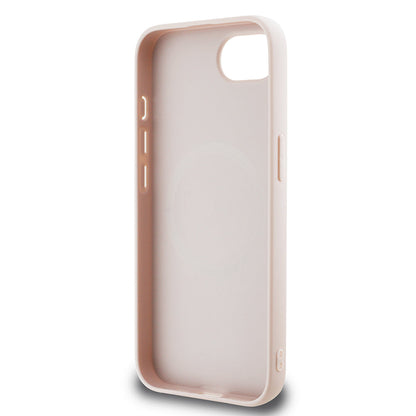 Apple iPhone 17E Kılıf Guess Orjinal Lisanslı 4G Desenli Script Metal Logolu Kapak - Görsel 14