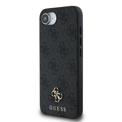 Apple iPhone 17E Kılıf Guess Orjinal Lisanslı M-safe Şarj Özellikli Small 4G Classic Kapak - Görsel 2