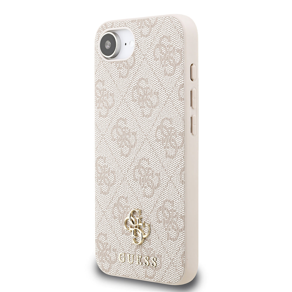 Apple iPhone 17E Kılıf Guess Orjinal Lisanslı M-safe Şarj Özellikli Small 4G Classic Kapak - Görsel 3