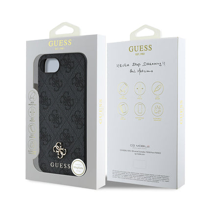 Apple iPhone 17E Kılıf Guess Orjinal Lisanslı M-safe Şarj Özellikli Small 4G Classic Kapak - Görsel 15
