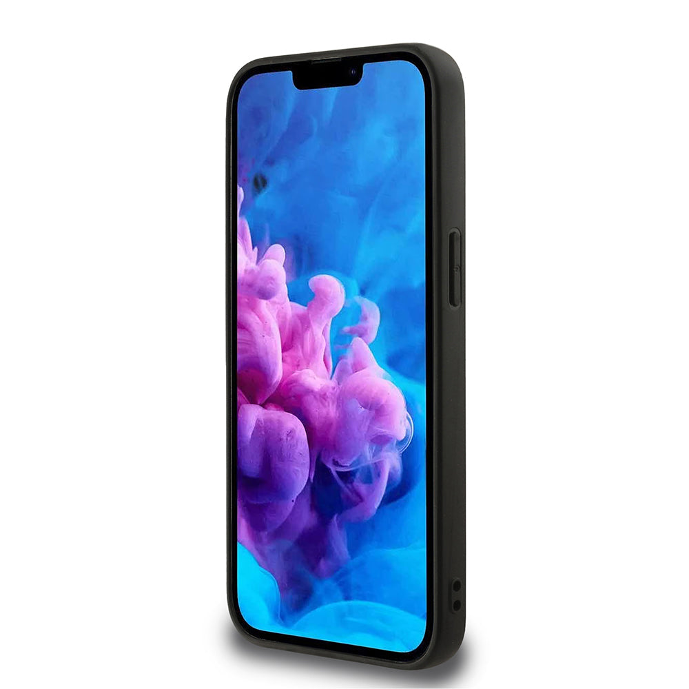 Apple iPhone 17E Kılıf Guess Orjinal Lisanslı M-safe Şarj Özellikli Yazı Logolu Peony Kapak - Görsel 5