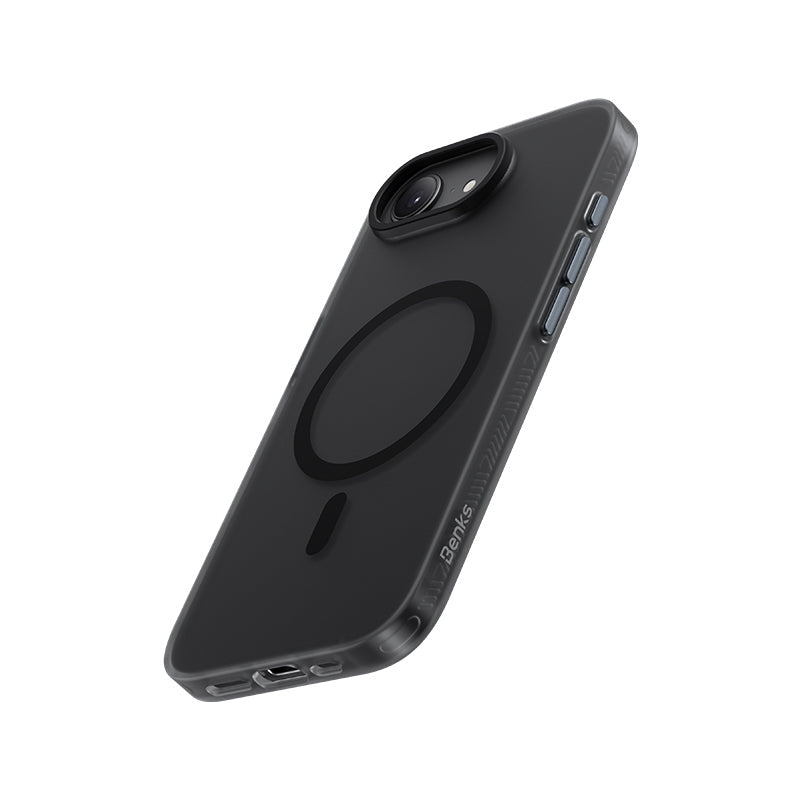 Apple iPhone 17E Kılıf M-safe Şarj Özellikli Benks Lucid Armor Kapak - Görsel 3