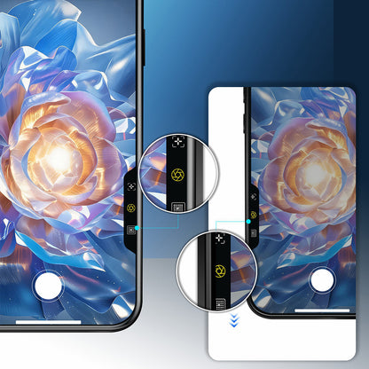 Apple iPhone 17E Mohseven Safir Coating HD Temperli Cam Ekran Koruyucu - Görsel 9