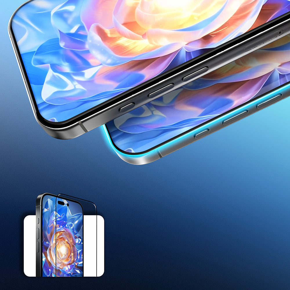 Apple iPhone 17E Mohseven Safir Coating HD Temperli Cam Ekran Koruyucu - Görsel 13