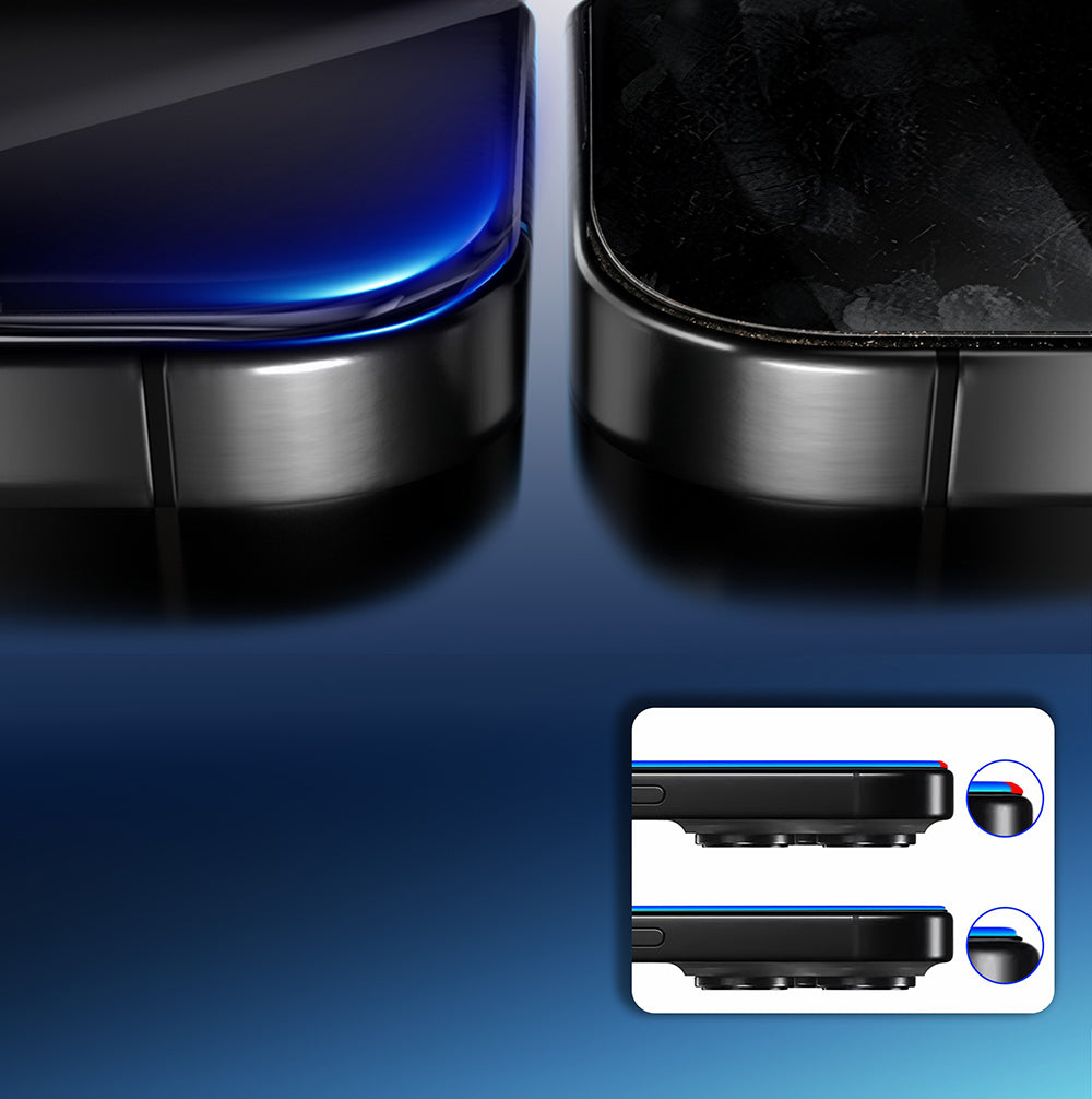 Apple iPhone 17E Mohseven Safir Coating Privacy Hayalet Temperli Cam Ekran Koruyucu - Görsel 9