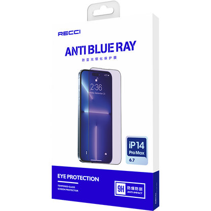 Apple iPhone 17E Recci Anti-Blue Light Cam Ekran Koruyucu - Görsel 2