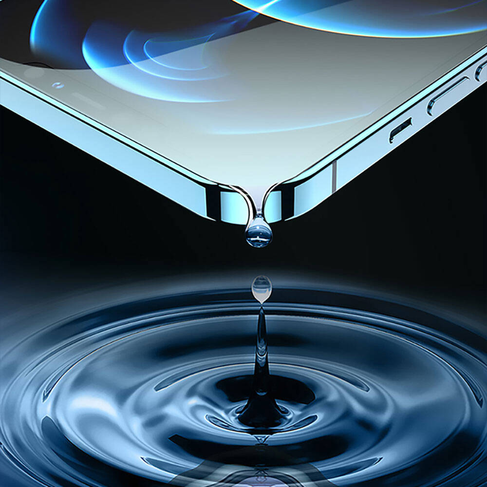 Apple iPhone 17E Recci RSP-A10 HD Temperli Cam Ekran Koruyucu + Kolay Uygulama Aparatlı - Görsel 12