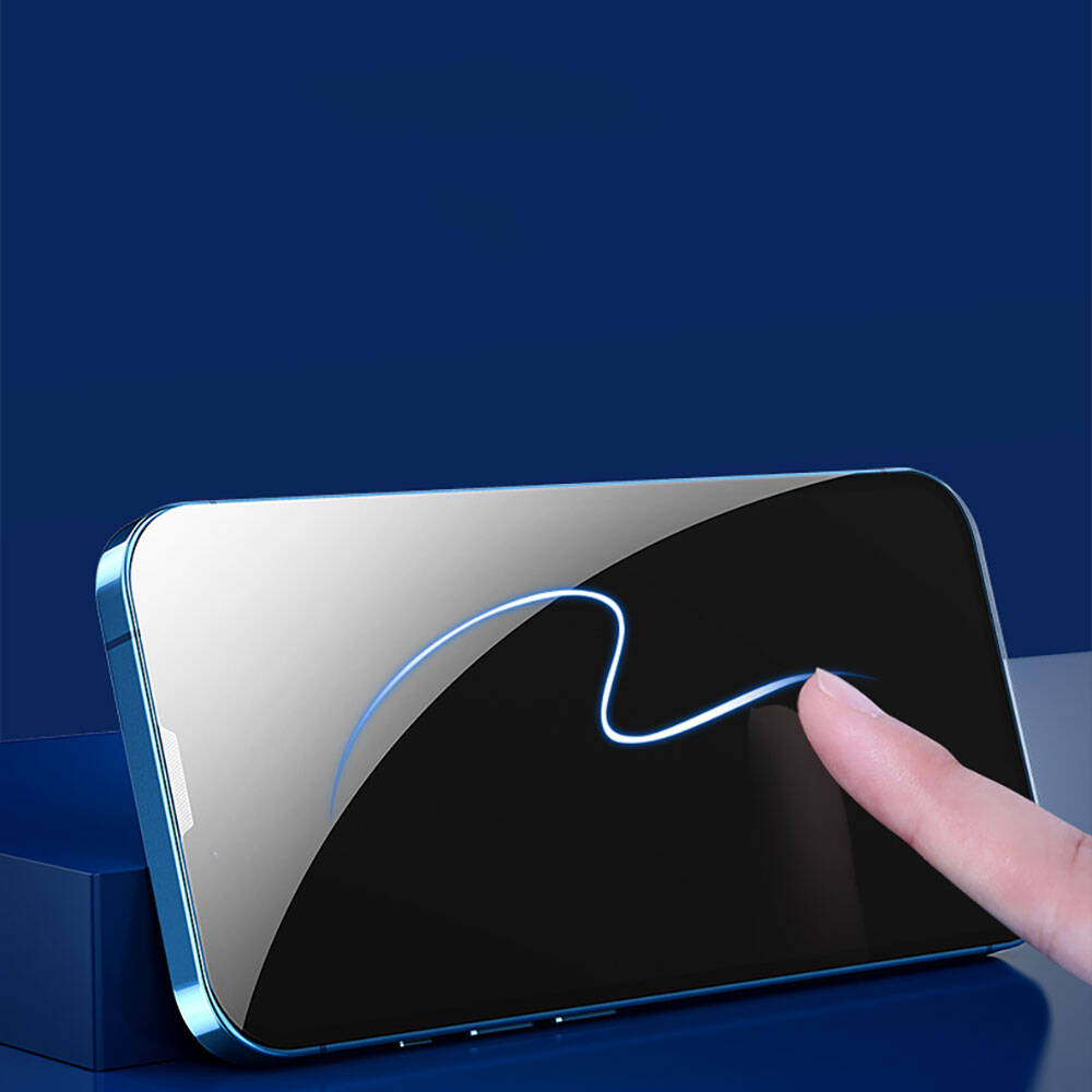 Apple iPhone 17E Recci RSP-A10 HD Temperli Cam Ekran Koruyucu + Kolay Uygulama Aparatlı - Görsel 13