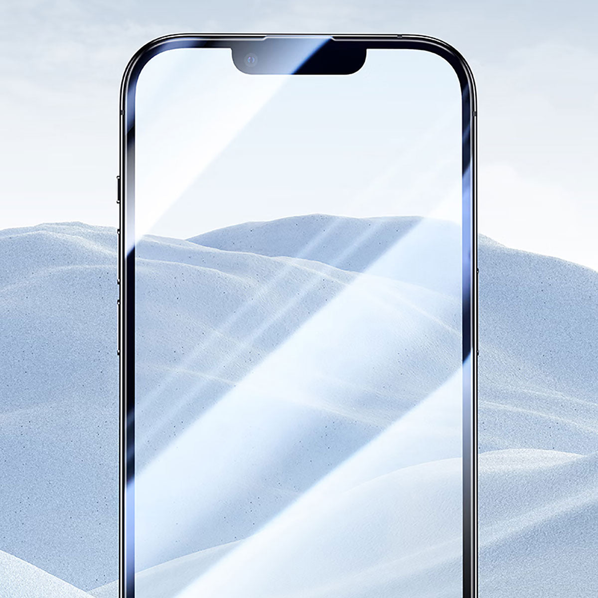 Apple iPhone 17E Wiwu CZ-003 Mavi Işık Teknolojili Hidrofobik ve Oleofobik Parlama Önleyici Cam Ekran Koruyucu - Görsel 10