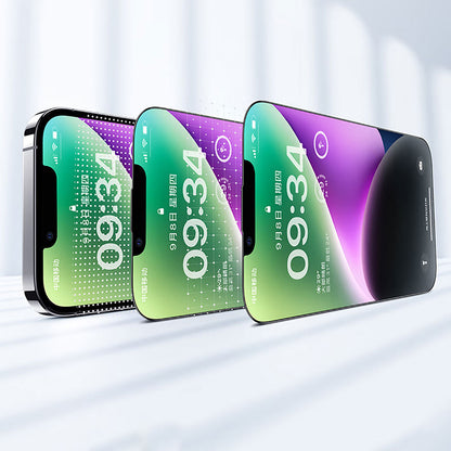 Apple iPhone 17E Wiwu CZ-003 Mavi Işık Teknolojili Hidrofobik ve Oleofobik Parlama Önleyici Cam Ekran Koruyucu - Görsel 4