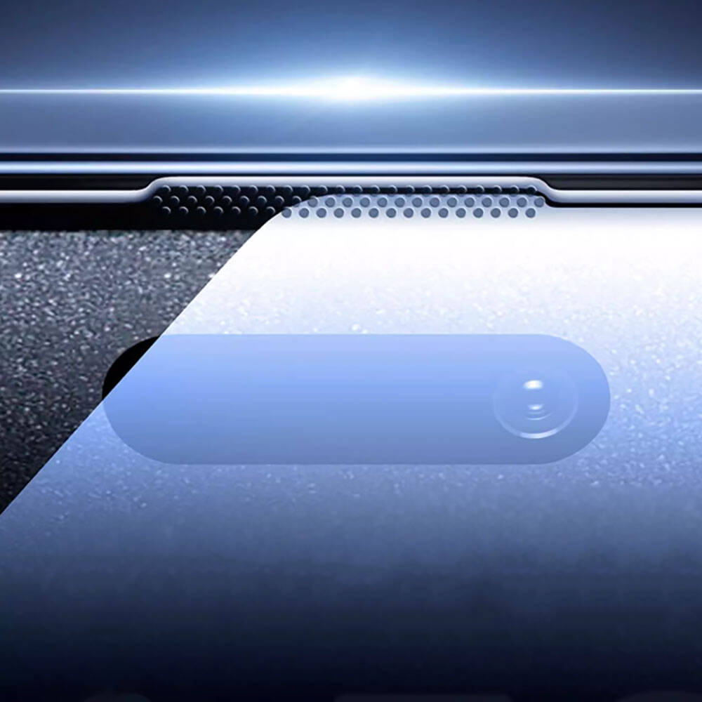 Apple iPhone 17E Wiwu GT-008 Polimer Oleofobik Kaplama Şeffaf Pürüzsüz Temperli Cam Ekran Koruyucu 10'lu Paket - Görsel 6