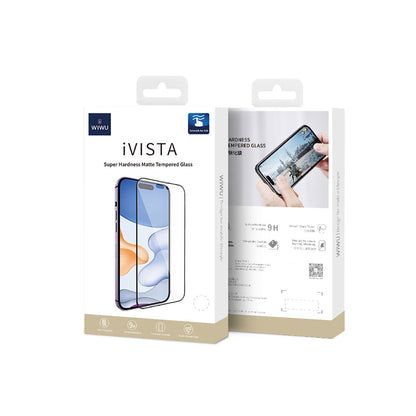 Apple iPhone 17E Wiwu iVista Screen Matte Ultra Güçlü Temperli Mat Ekran Koruyucu - Görsel 7