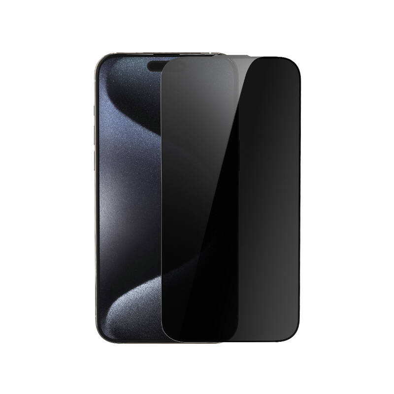 Apple iPhone 17E Wiwu Wi-SQ009 Easy Install iPrivacy 360° Anti-Peep Oleofobik Temperli Cam Ekran Koruyucu + Kolay Uygulama Aparatlı - Görsel 15