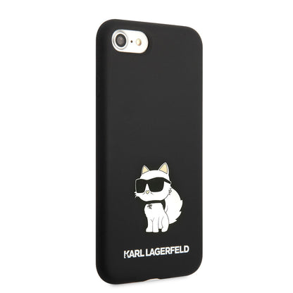 Apple iPhone 7 Kılıf Karl Lagerfeld Silikon Choupette Dizayn Kapak - Görsel 2