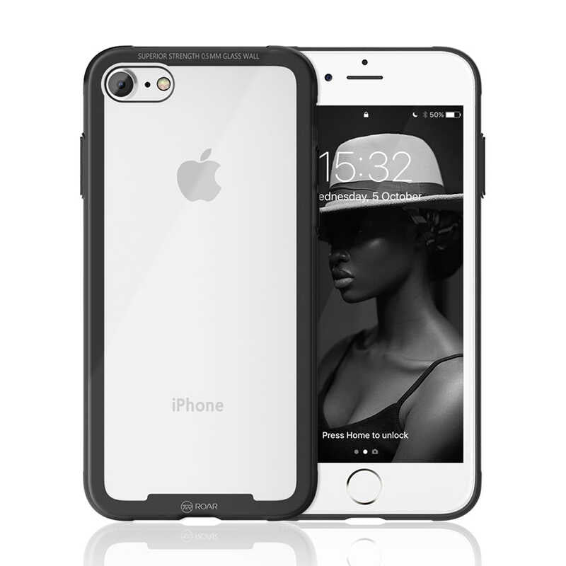 Apple iPhone 8 Kılıf Roar Glassoul Airframe Kapak - Görsel 2