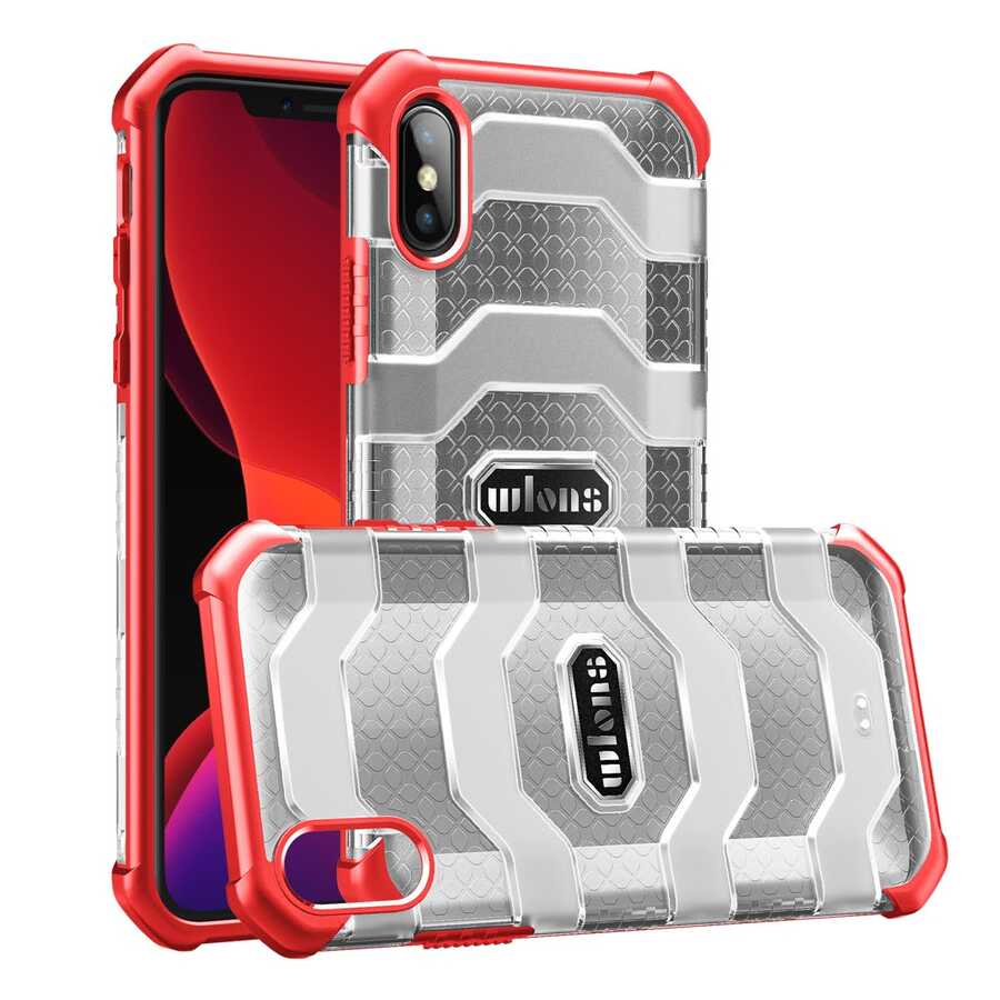 Apple iPhone X Kılıf Wlons Mit Kapak - Görsel 5