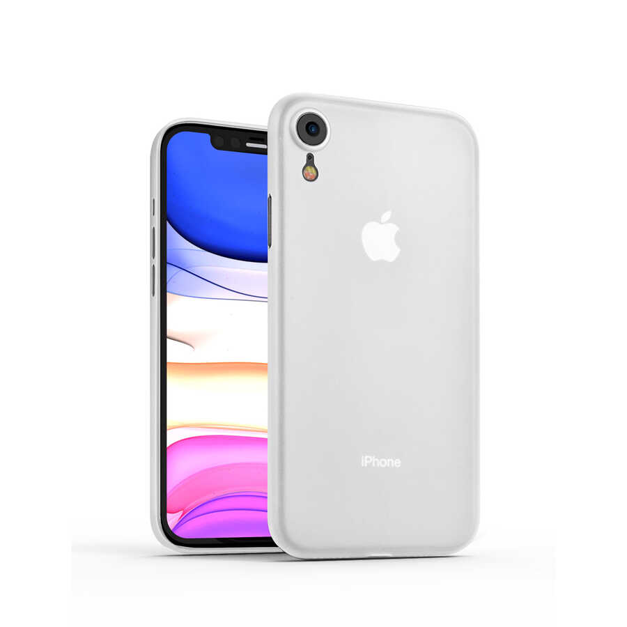 Apple iPhone XR 6.1 Kılıf Wiwu Skin Nano PP Kapak - Görsel 3
