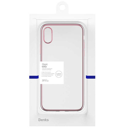 Apple iPhone XS Max 6.5 Benks Magic Glitz Ultra-Thin Transparent Protective Soft Kapak - Görsel 7