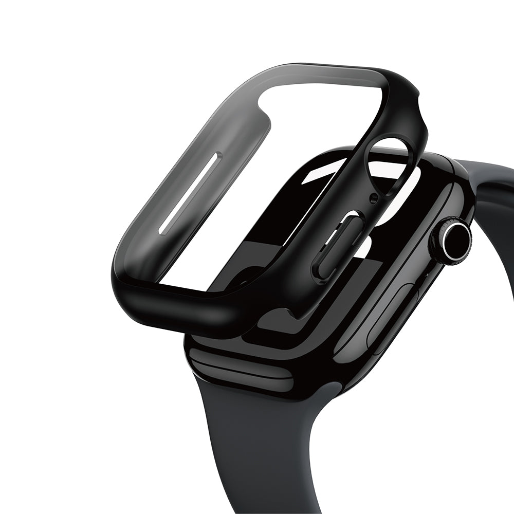 Apple Watch 10 42mm Amazingthing Radix Minimal FullGuard Sert PC Kasa ve Ekran Koruyucu - Görsel 2