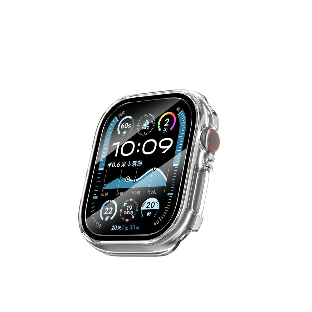 Apple Watch 10 42mm Wiwu JD-108 Kasa Koruyucu + HD Ekran Koruyucu Film - Görsel 2