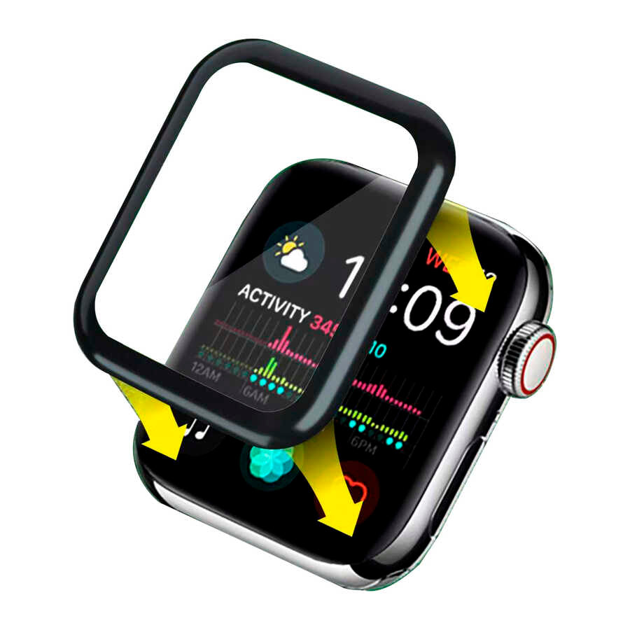 Apple Watch 38mm Go Des 2 in 1 Ekran Koruyucu - Görsel 2
