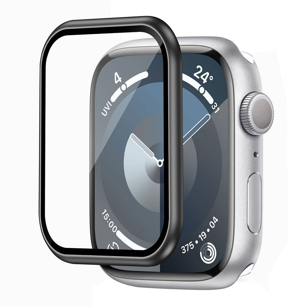 Apple Watch 7 41mm Wiwu Wi-JD106 Easy Install Akıllı Saat Temperli Cam Ekran Koruyucu - Görsel 2