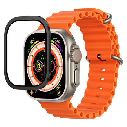 Apple Watch Ultra 49mm Mohseven iWatch Serisi Safir Akıllı Saat Temperli Cam Ekran Koruyucu - Görsel 6