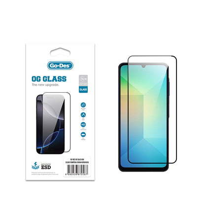 Galaxy A06 Go Des OG Glass Antistatik Temperli Cam Ekran Koruyucu - Görsel 2