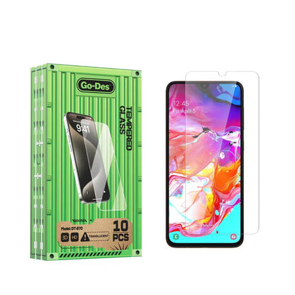 Galaxy A23 Go Des Parmak İzi Bırakmayan 9H Oleofobik Bom Glass Ekran Koruyucu - Görsel 2