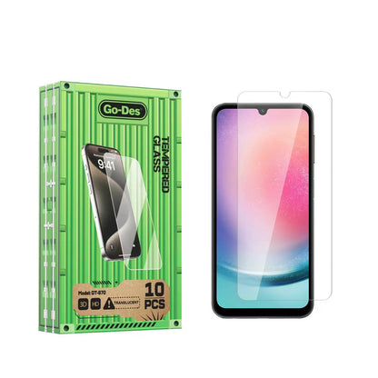 Galaxy A24 Go Des Parmak İzi Bırakmayan 9H Oleofobik Bom Glass Ekran Koruyucu - Görsel 2