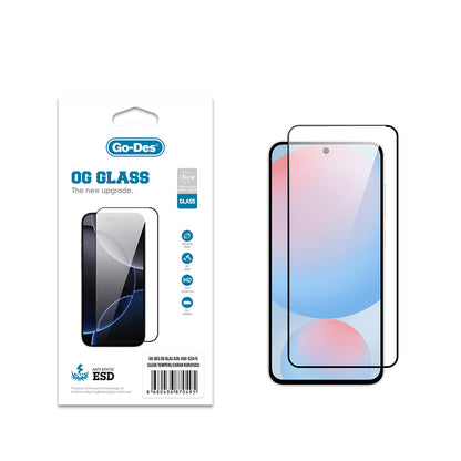Galaxy A36 Go Des OG Glass Antistatik Temperli Cam Ekran Koruyucu
