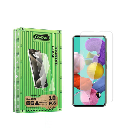 Galaxy A51 Go Des Parmak İzi Bırakmayan 9H Oleofobik Bom Glass Ekran Koruyucu - Görsel 2