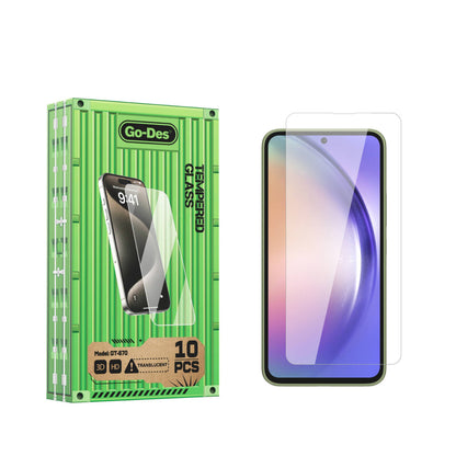 Galaxy A54 Go Des Parmak İzi Bırakmayan 9H Oleofobik Bom Glass Ekran Koruyucu - Görsel 2