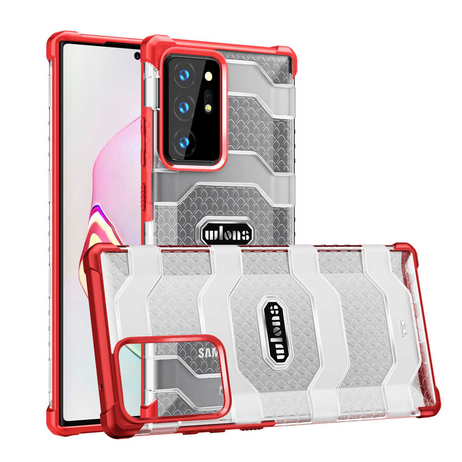 Galaxy Note 20 Ultra Kılıf Wlons Mit Kapak - Görsel 5