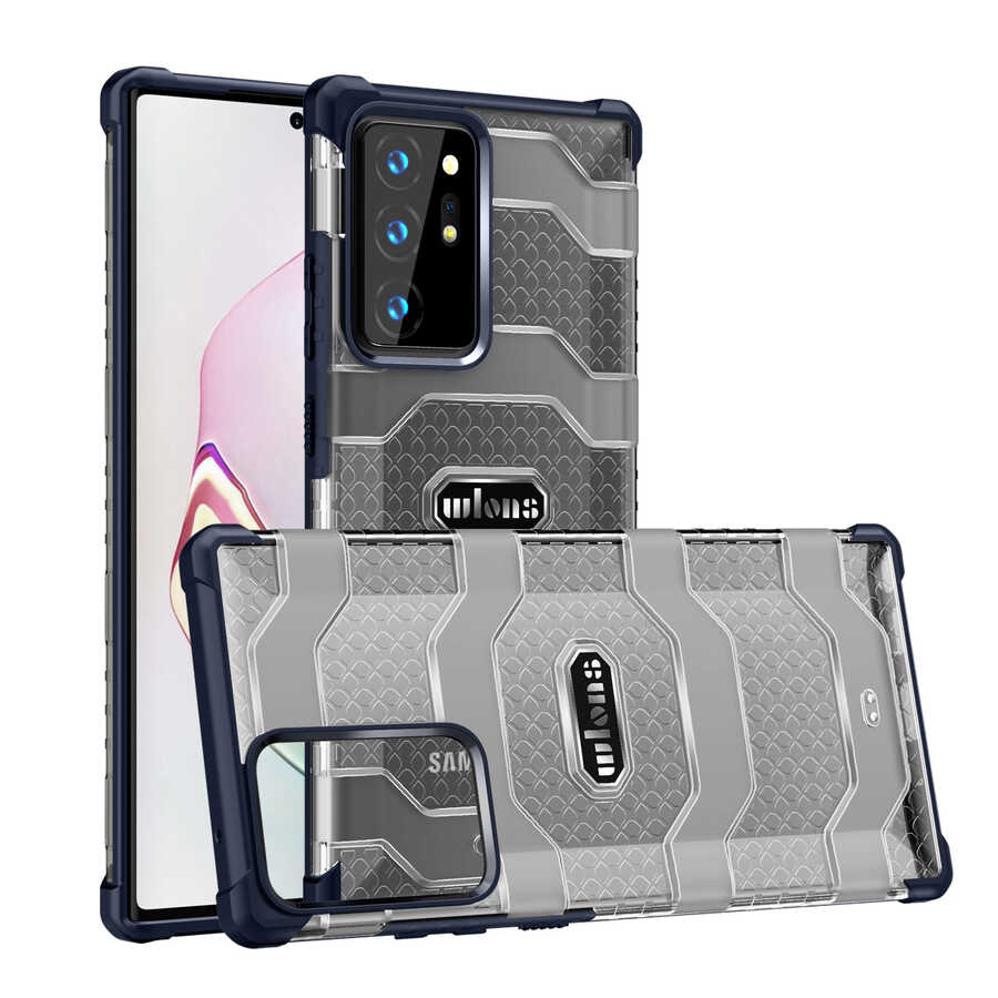 Galaxy Note 20 Ultra Kılıf Wlons Mit Kapak - Görsel 6