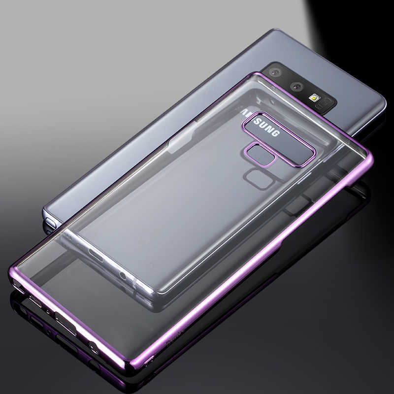 Galaxy Note 9 Kılıf Benks Electroplating PC Kapak - Görsel 2