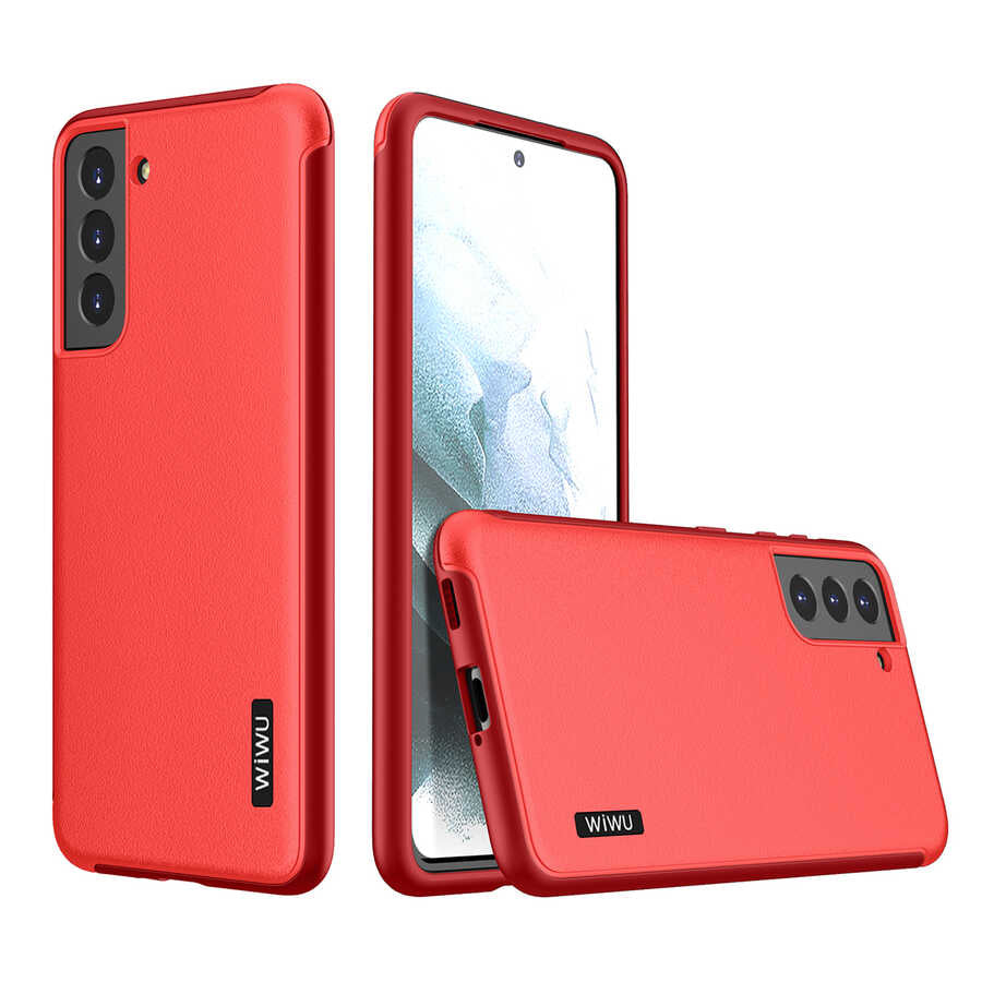 Galaxy S21 Plus Kılıf Wiwu Sand Stone Kapak - Görsel 4
