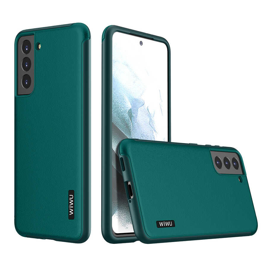 Galaxy S21 Plus Kılıf Wiwu Sand Stone Kapak - Görsel 5