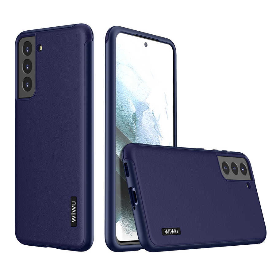 Galaxy S21 Plus Kılıf Wiwu Sand Stone Kapak - Görsel 6